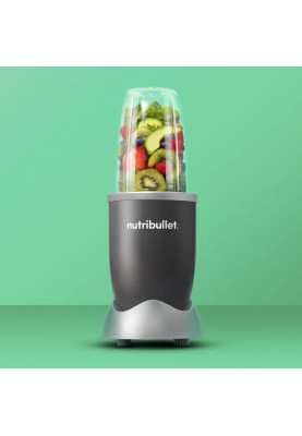 Kenwood Блендер Nutribullet стаціонарний, 600Вт, чаша-700мл, чорно-срібний