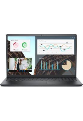 Dell Ноутбук Dell Vostro 3530 15.6" FHD AG, Intel i7-1355U, 16GB, F512GB, UMA, Lin, чорний