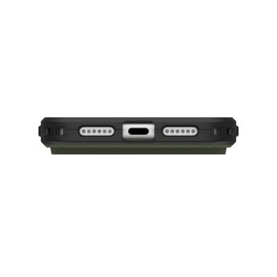 UAG Чохол для iPhone 17 Pro Max, Civilian MagSafe, Olive/Orange