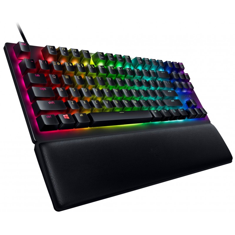 Razer Клавіатура ігрова Huntsman V2 Tenkeyless Purple Switch USB RU Black