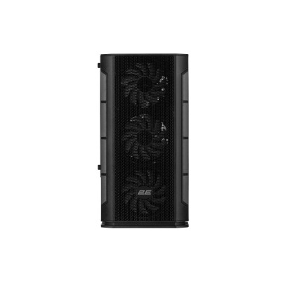 2E Gaming Корпус Calleo GB700 без БЖ 2xUSB3.0, 1xUSB2.0, 4x120мм ARGB, VGA 320мм, LCS ready, контролер з пультом, TG Side Window, mATX, чорний