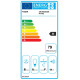 Faber Витяжка похила, 80см, 1219м3г, Steelmax Ev8 Led Bk A80, чорний+нерж