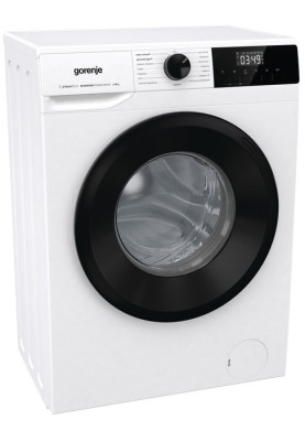 Gorenje Пральна машина фронтальна, 8кг, 1400, A+++, 55см, дисплей, пара, інвертор, білий