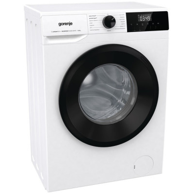 Gorenje Пральна машина фронтальна, 8кг, 1400, A+++, 55см, дисплей, пара, інвертор, білий