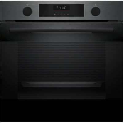 Bosch Духовий шафа Bosch електричний, 76л, A, дисплей, конвекція, телескопічні направляючі, темно-сірий