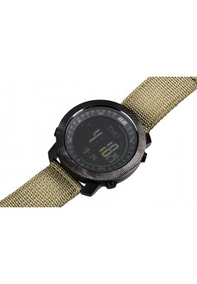 2E Tactical Тактичний годинник Trek Pro Black-Green з компасом, барометром та крокомір