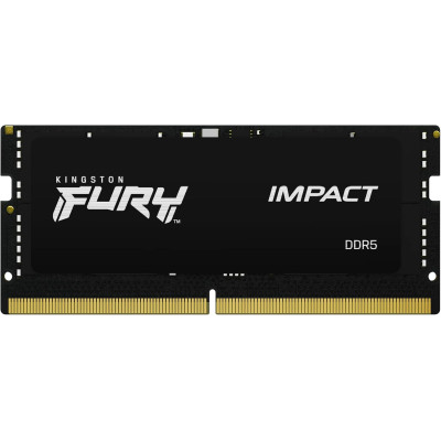 Kingston Пам'ять ноутбука Kingston DDR5 16GB 6000 FURY Impact XMP