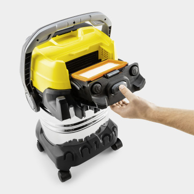 Karcher Пилосос професійний WD 7 Control PS 30/6/35/T 1400Вт 290мБар контейнер 30л 8.7кг