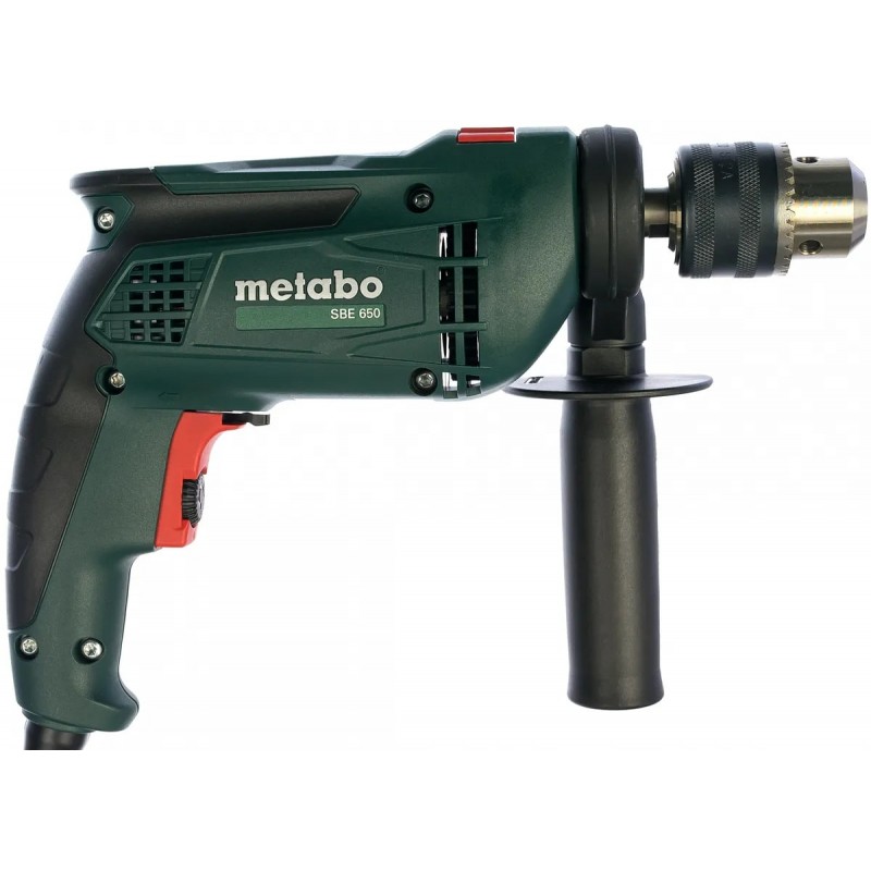 Metabo Дриль ударна SBE 650, швидкозажимний патрон, коробка