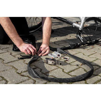 Neo Tools Набір для ремонту велосипеда, 15 предметів, сумка з поліестеру 1680D, 23x15x6 см