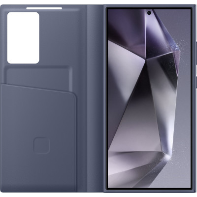 Samsung Чохол для Galaxy S24 Ultra (S928), Smart View Wallet Case, фіолетовий