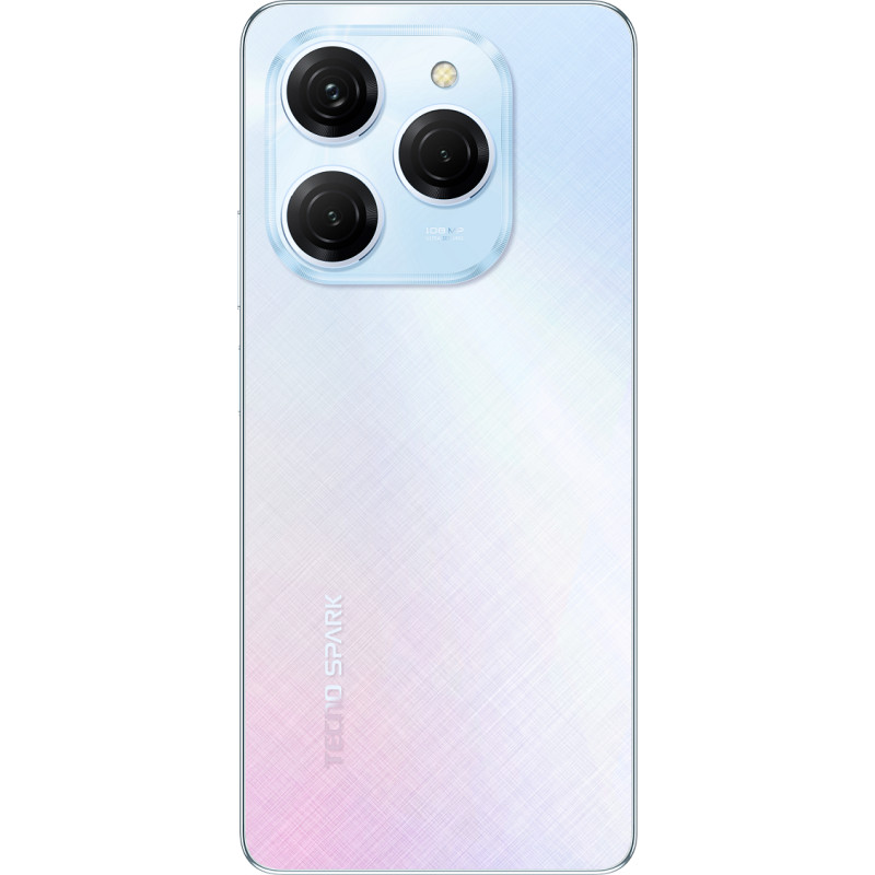 TECNO Смартфон Spark 20 PRO (KJ6) 6.78" 8/256ГБ, 2SIM, 5000мА•год, Frosty Ivory