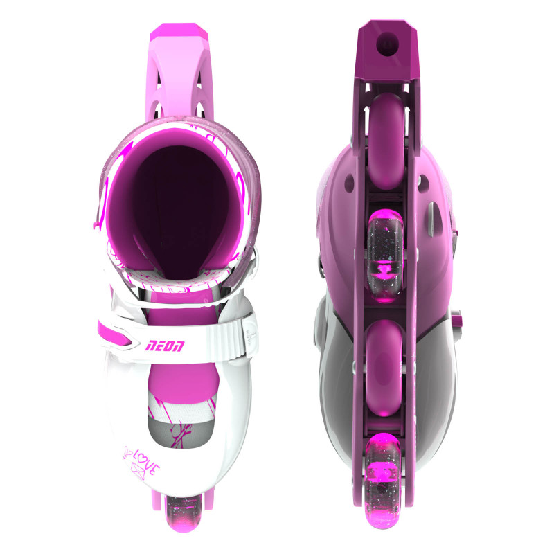 NEON Ролики INLINE SKATES Рожевий (Розмір 30-33)