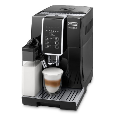 Delonghi Кавомашина Dinamica, 1.8л, зерно мелена, автомат.капуч, авторецептів -4, чорний