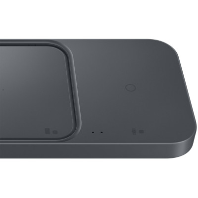Samsung Зарядне бездротовий пристрій Duo 15Вт, сірий темний