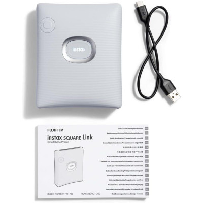 Fujifilm Фотопринтер INSTAX SQ Link White