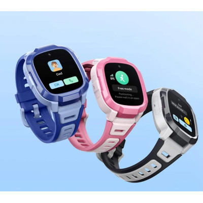Mibro Дитячий годинник-телефон P6, 1.4", 240x280, GPS, 2MP, 900мА·год, 2АТM, синій