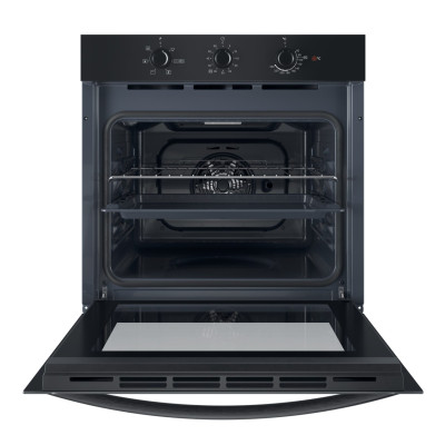 Indesit Духова шафа Indesit електрична, 66л, A, конвекція, чорний Indesit Духова шафа Indesit електрична, 66л, A, конвекція, чорний