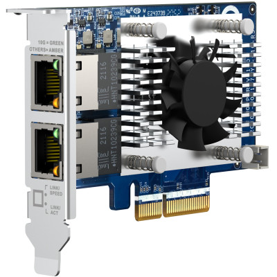 QNAP Мережева карта Dual-port (10Gbase-T) 10GbE PCIe Gen3 x4