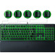 Razer Клавіатура мембранна Ornata V3 X 104key, USB-A, EN/UK, RGB, чорний