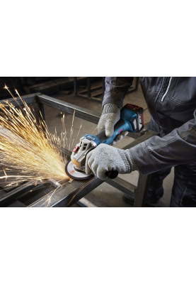 Bosch Шліфмашина кутова акумуляторна GWS 18V-8 125мм 11000об·хв 1.6кг без АКБ і ЗП