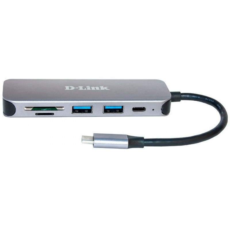 D-Link USB-Концентратор DUB-2325 3xUSB3.0, 1xUSB-C, 1xHDMI, USB-C