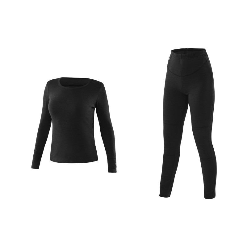 2E Tactical Жіноча термобілизна з підігрівом eFiber for Women Black, розмір S