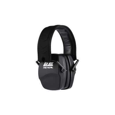 2E Tactical Тактичні захисні навушники Defence Black NRR: 25 dB, пасивні
