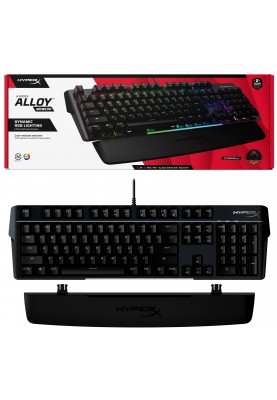 HyperX Клавіатура HyperX Alloy MKW100 TTC Red USB RGB ENG/RU, Black