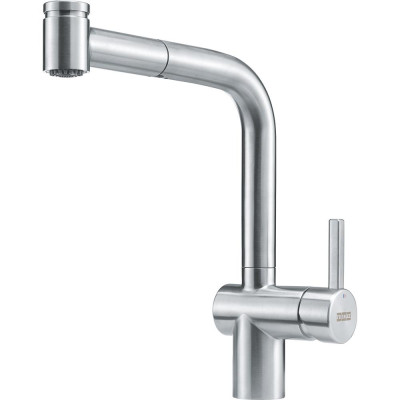 Franke Змішувач Atlas Neo/115.0521.441/з витяжним виливом та функцією душу/нержавіюча сталь полірована