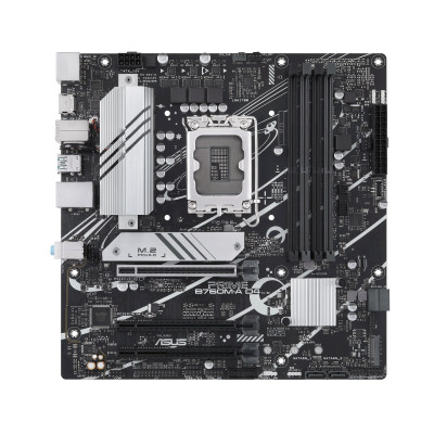 ASUS Материнська плата PRIME B760M-A D4-CSM s1700 B760 4xDDR4 M.2 HDMI DP mATX CSM