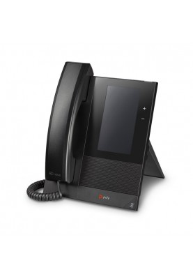 Poly SIP-телефон CCX 400, RJ9, USB, сертифікат Microsoft Teams, PoE, чорний