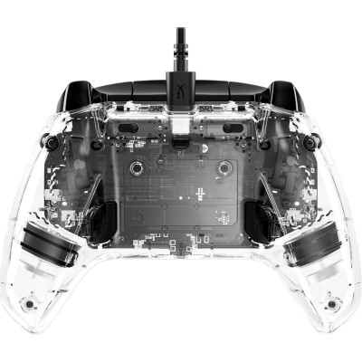 HyperX Геймпад Clutch Gladiate RGB, Xbox, PC, USB-A, прозрачний
