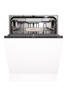 Gorenje Посудомийна машина вбудовувана, 16компл., A+++, 60см, інвертор,Wi-Fi, AquaStop, сенсорн.упр, 3и кошики, білий