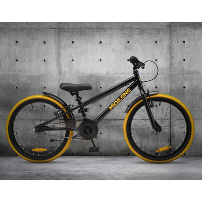Miqilong Дитячий велосипед ST 20" чорний Miqilong Дитячий велосипед ST 20" чорний