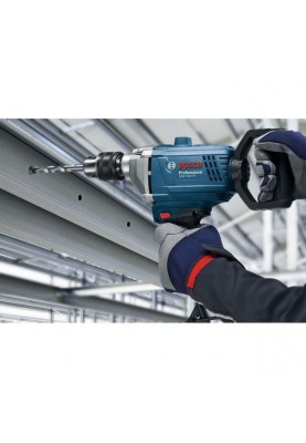 Bosch Дриль ударний GBM 1600 RE, 850Вт, 1-16 мм, 3 кг