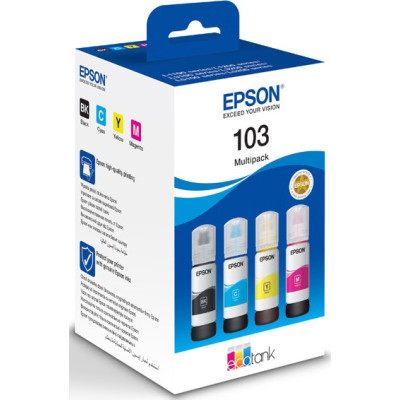 Epson Контейнери з чорнилом L31XX Multipack (C,M,Y,Bk)
