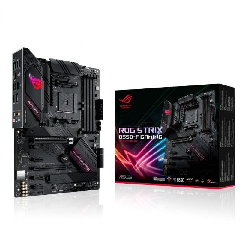 ASUS Материнcька плата STRIX B550-F GAMING sAM4 B550 4xDDR4 M.2 HDMI-DP ATX