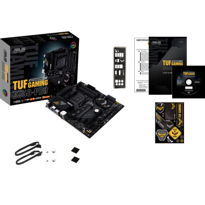 ASUS Материнська плата TUF GAMING B550-PRO sAM4 B550 4xDDR4 M.2 HDMI DP ATX