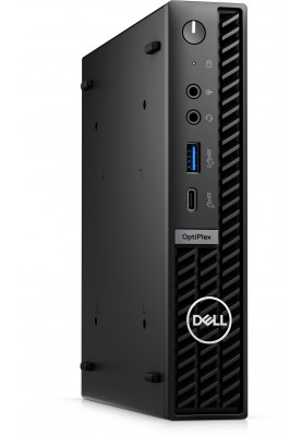 Dell Комп'ютер персональний неттоп OptiPlex Plus 7010 MFF, Intel i7-13700T, 16GB, F512GB, UMA, WiFi, кл+м, Win11P