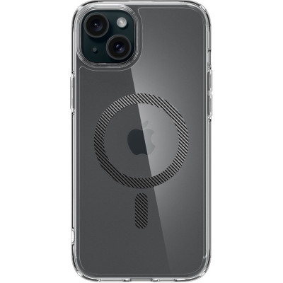Spigen Чохол Apple iPhone 15 Ultra Hybrid MagFit, Carbon Fiber