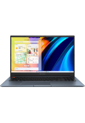 ASUS Ноутбук Vivobook Pro 15 K6502VU-LP004 15.6" FHD IPS, Intel i7-13700H, 16GB, F1TB, NVD4050-6, noOS, Блакитний