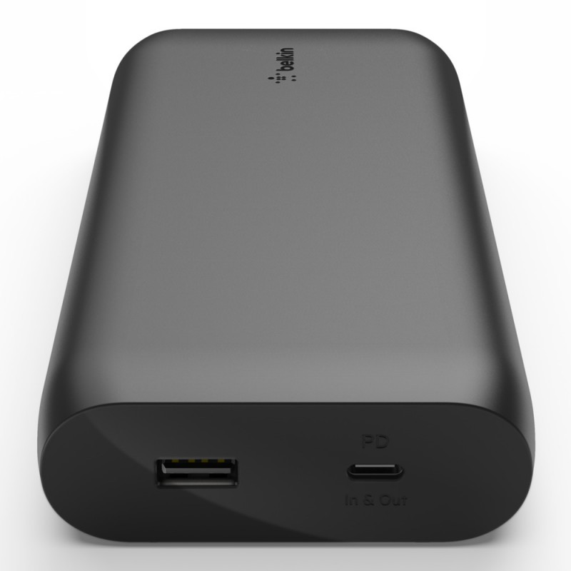 Belkin Портативний зарядний пристрій 20000mAh, 30W, PD, USB-A, USB-C, black
