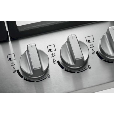 Zanussi Варильна поверхня газова, 60см, нерж