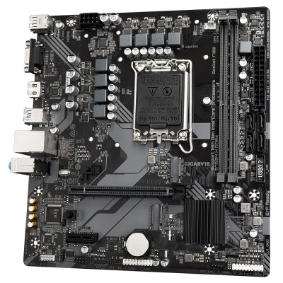 Gigabyte Материнська плата B760M H DDR4 s1700 B760M 2xDDR4 M.2 HDMI mATX