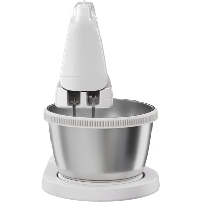 Electrolux Міксер стаціонарний 500Вт, насадки-4, чаша-метал, 3.5л, білий Electrolux Міксер стаціонарний 500Вт, насадки-4, чаша-метал, 3.5л, білий
