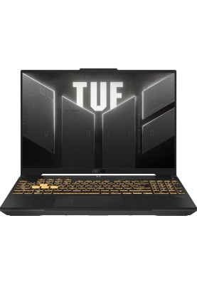 ASUS Ноутбук TUF F16 FX607JV-N3229 16" FHD+ IPS, Intel i7-13650HX, 16GB, F512GB, NVD4060-8, NoOS, Сірий