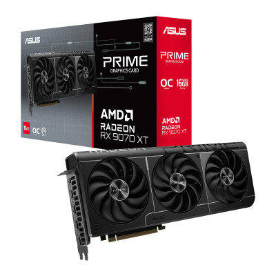 ASUS Відеокарта Radeon RX 9070 XT 16GB GDDR6 OC PRIME-RX9070XT-O16G