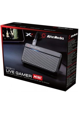 AVerMedia Пристрій захоплення відео Live Game Portable MINI GC311 Black