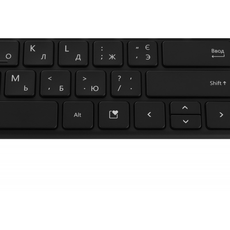 Microsoft Клавіатура Designer Compact 79 key, BT, EN/UKR/RU, Чорна